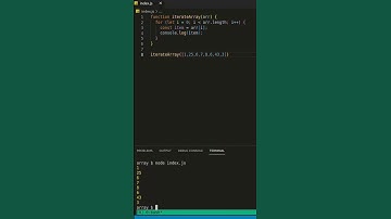iteration function in JavaScript