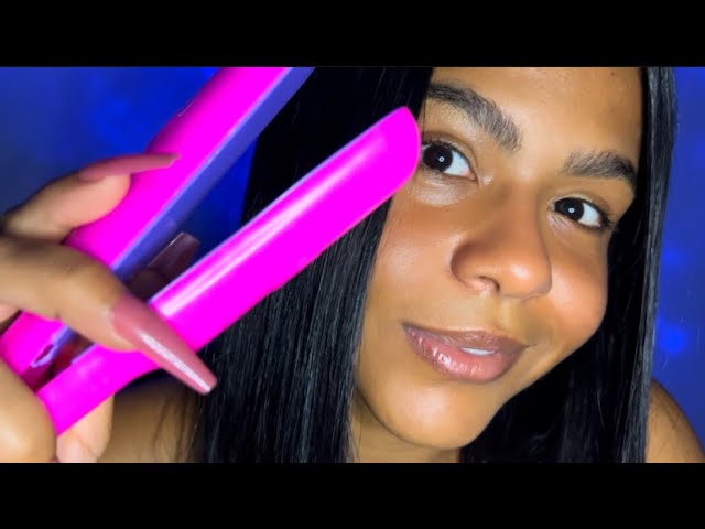 ASMR CHAPINHA NO SEU CABELO 