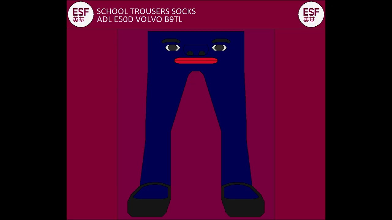ESF - School Trousers Socks ADL E50D Volvo B9TL (01.10.2026)