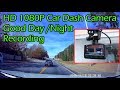 HD 1080P Car Dash Camera ** Good Day / Night Recording