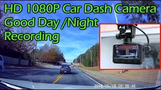 HD 1080P Car Dash Camera ** Good Day / Night Recording