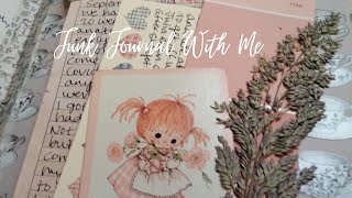 Junk Journal With Me | Ep 41 | Gender Reveal! | Journaling Process