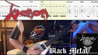 Black Metal - Venom | TAB | Cover | Tutorial