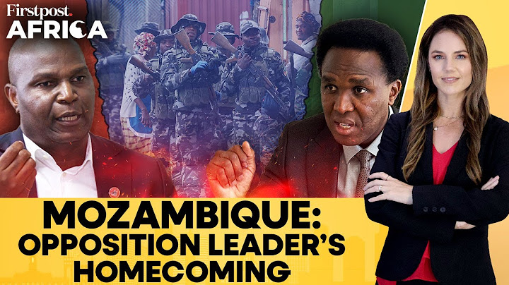 Mozambique: Opposition Leader Mondlane Announces Return Amid Growing Unrest | Firstpost Africa