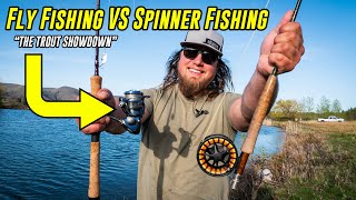 Fly Fishing VS Spin Fishing - Trout Fishing SHOWDOWN!!