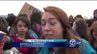 Students Protest PARCC Testing