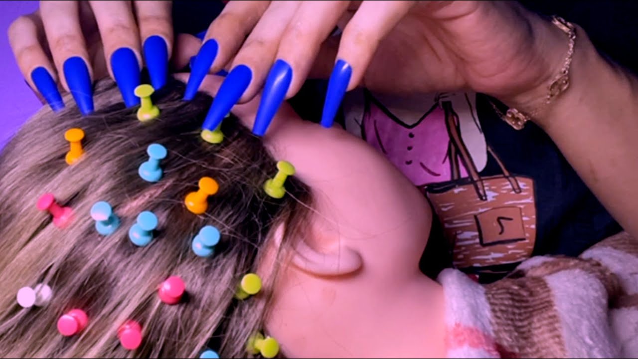 ASMR Pin Plucking, ASMR Tweezers, Relaxing Whispering