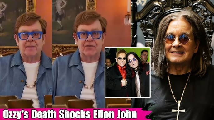 Elton John Breaks Down Over Ozzy Osbourne's Death - YouTube