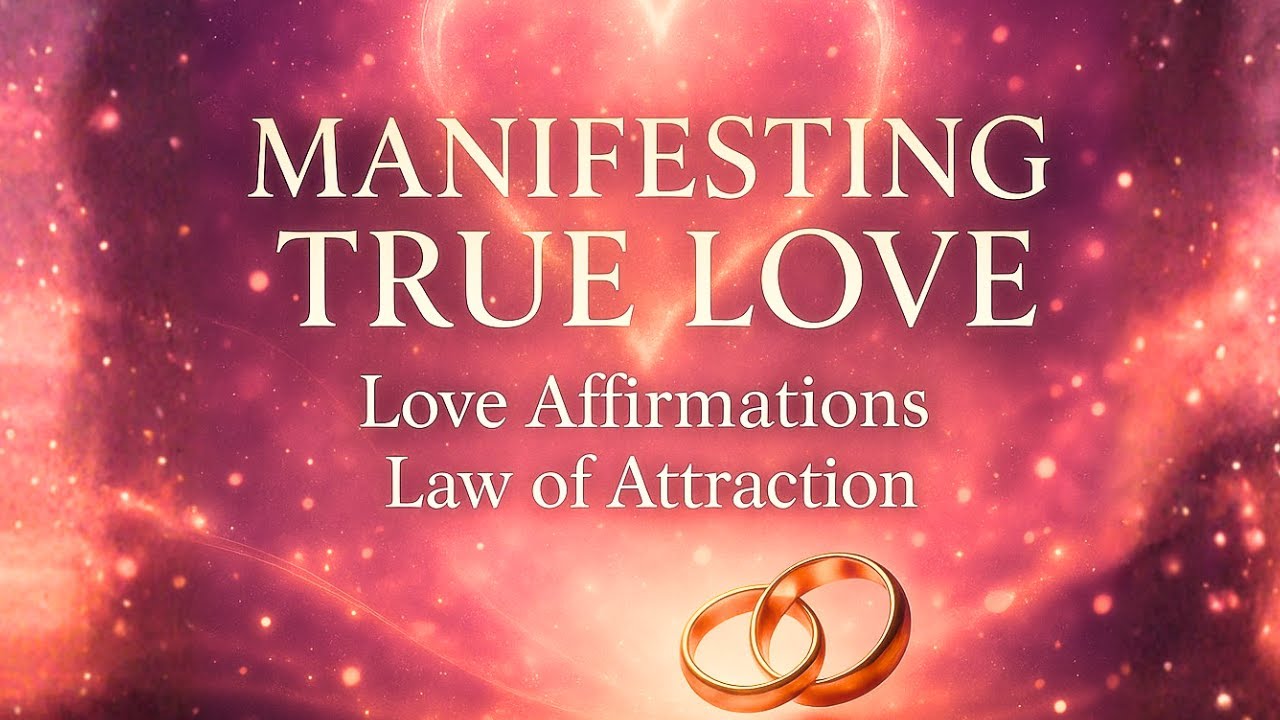 Manifesting True Love – Powerful Love Affirmations (Law of Attraction ...