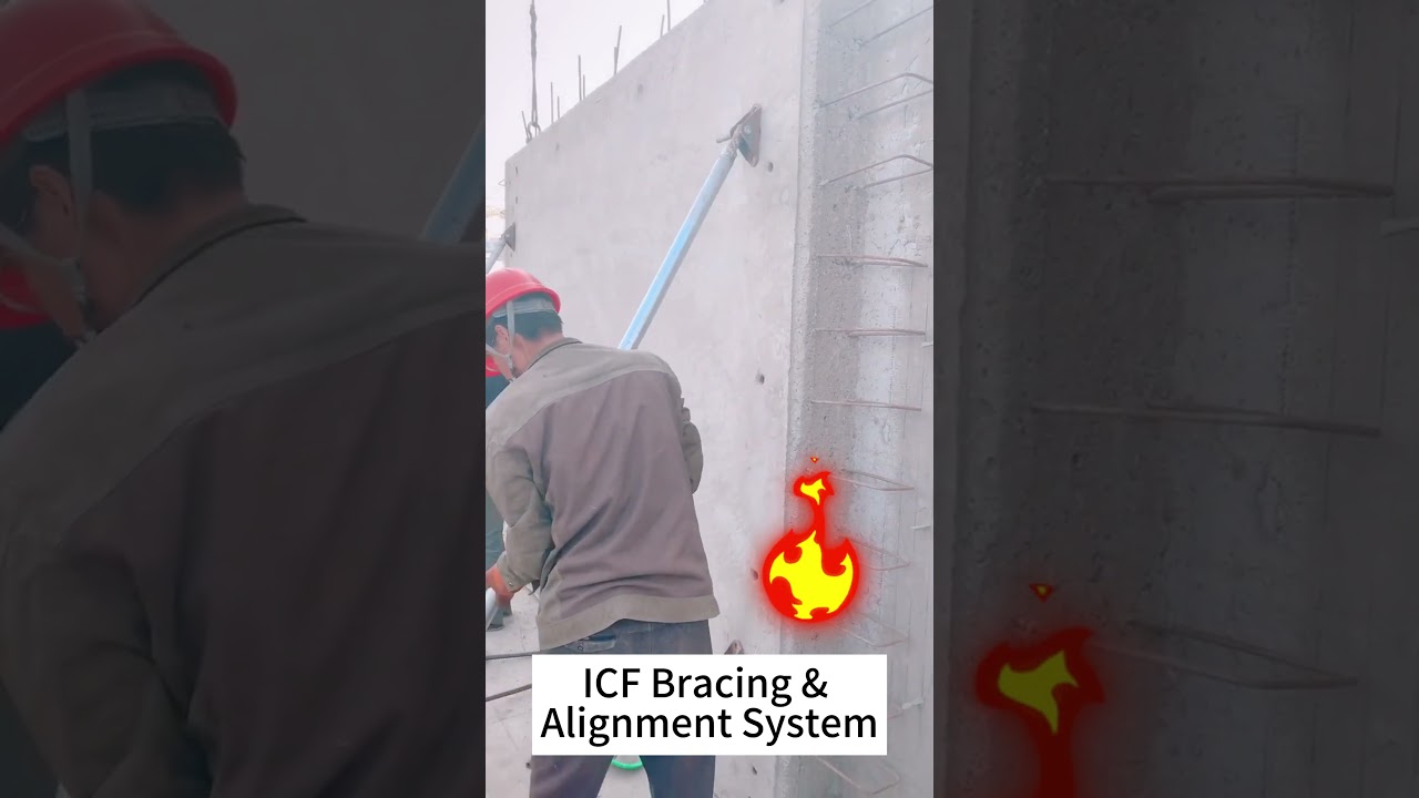 ICF Bracing & Alignment System: : Ensuring Straight, Level, and Plumb ICF Walls