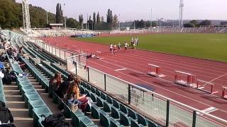 100 m 2.rozběh dorostenci Přebory Prahy ve vícebojích 1.10.2016