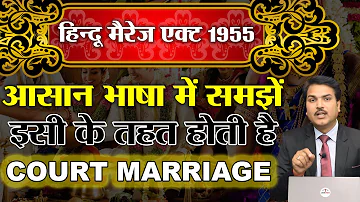 Hindu Marriage Act , 1955 - Complete Details In Easy & Simple Language