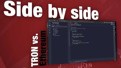 TRON vs. Ethereum—deploying a contract