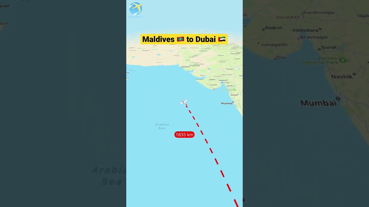 Travelling Maldives to Dubai UAE 