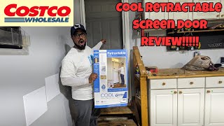 COSTCO Cool Retractable Screen Door REVIEW!!!!