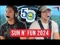 Cross country journey to sun n fun 2024  flight and interview