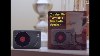Crosley Mini Turntable Bluetooth Speaker Review