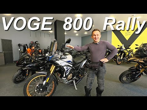 VOGE 800 Rally Test Ride - A Motorcycle for Long-Distance Travel?