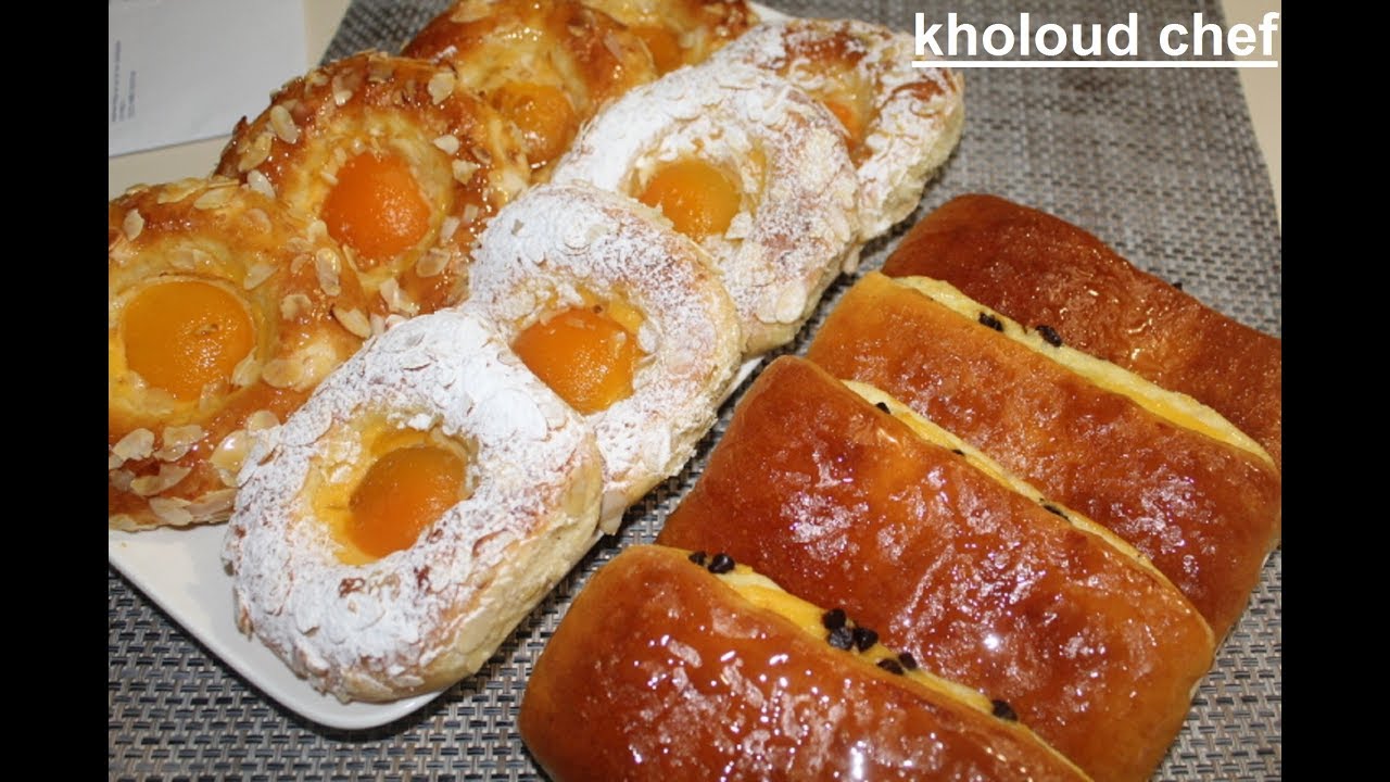 2 اشكال من البريوش هشيش وخفيف بعجينة واحدة (فيديومشترك مع قناة الشاف سهيلة)