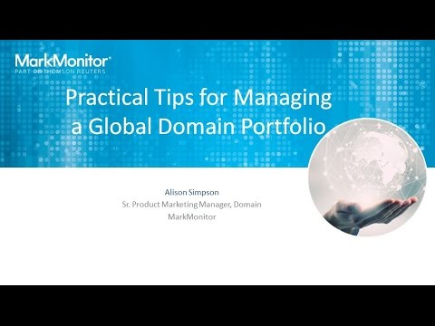 Practical Tips for Managing a Global Domain Portfolio