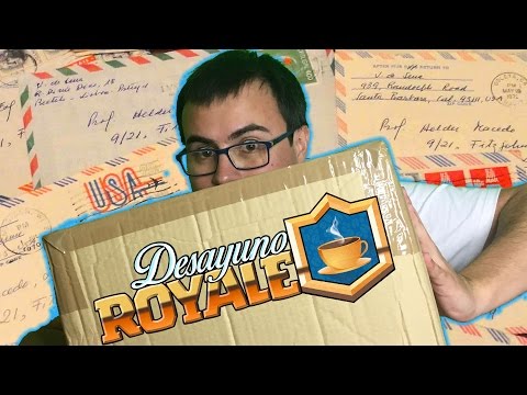 ¡¡¡LA CAJA!!! Abriendo vuestras cartas | Desayuno Royale con TheAlvaro845 | Español