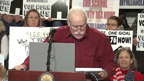 Ron Snell...eliminat...  PA school property taxes!