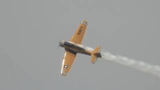 T-6 Aerobatic demo Oshkosh 2021 Wednesday