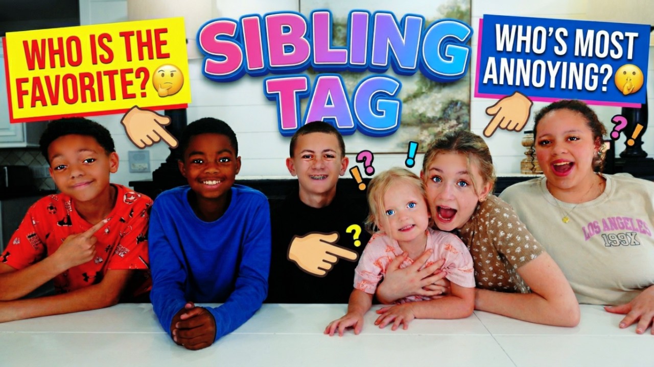 Sibling Tag! | Little's Edition! (Are They In Trouble?)
