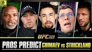 FIGHTERS PREDICT: Khamzat Chimaev vs. Sean Strickland | UFC 328