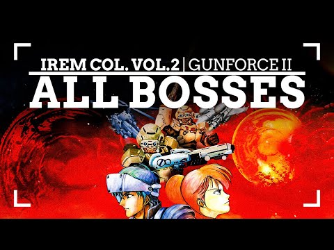 IREM COLLECTION VOL. 2 | GUNFORCE II - ALL BOSSES and ENDING