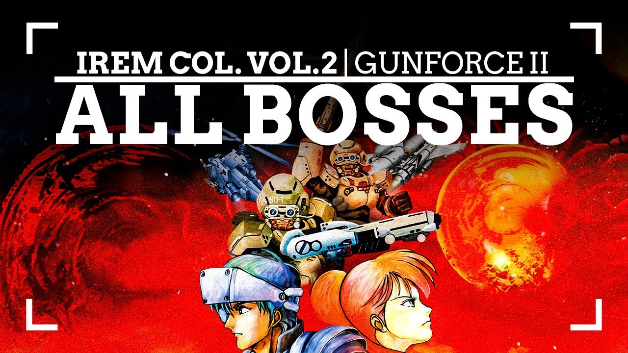 IREM COLLECTION VOL. 2 | GUNFORCE II - ALL BOSSES and ENDING