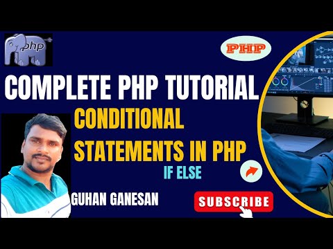 🐘PHP Crash Course for Beginners | PHP Conditional Statements | Full Stack Development | PHP in Tamil