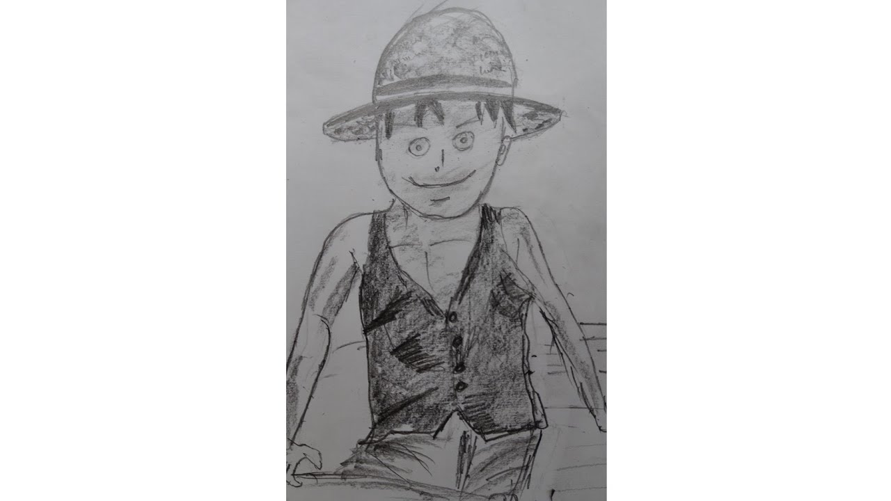 Anime Style Pencil Sketch | Hand Drawing Art