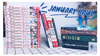 January 2021 Anime & Manga Haul (17  volumes!)