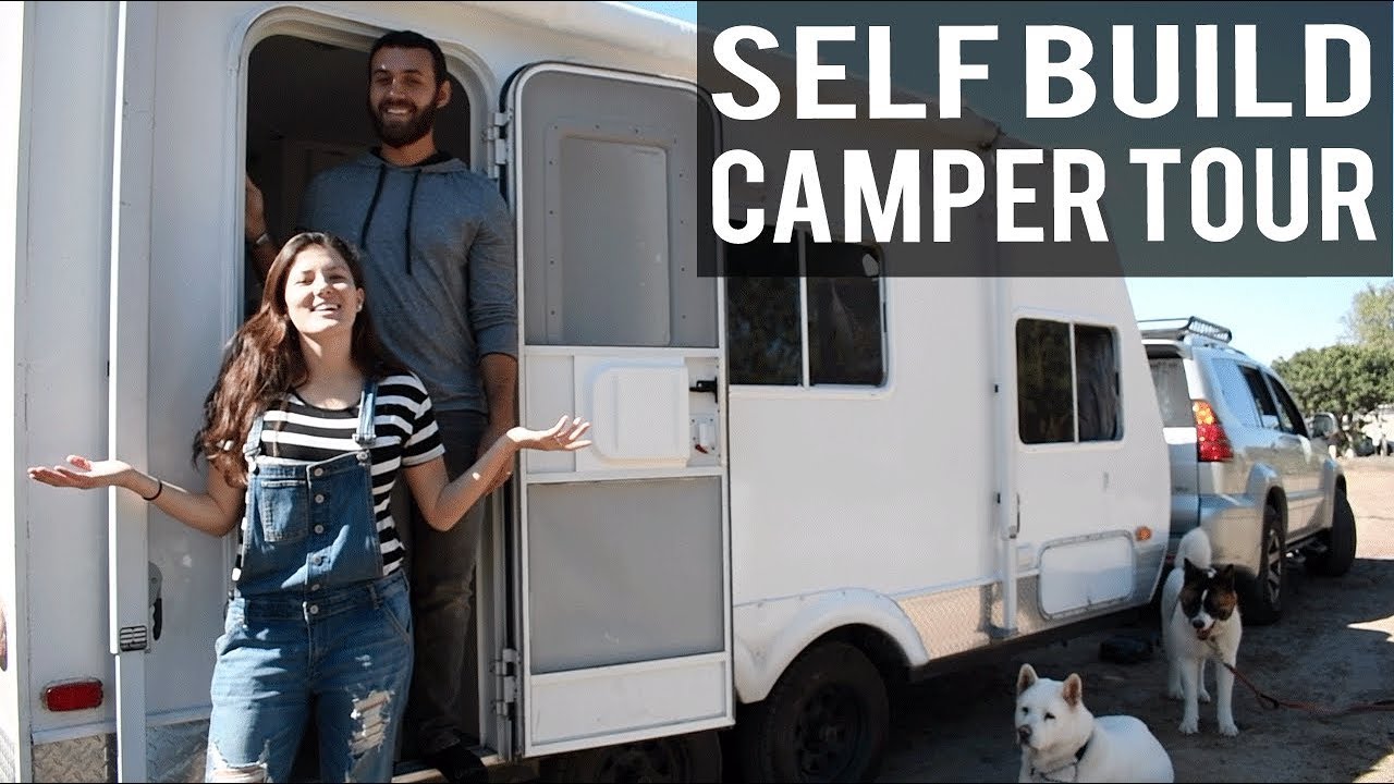 TINY HOME TOUR | RV Renovation & Camper Remodel 🏕 Rv Living Ep. 3