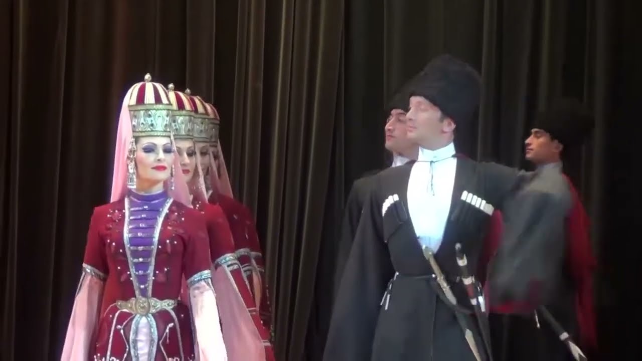 ⁣Circassian folk dancing ( Kabardinka)