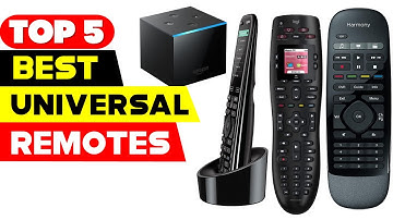 Top 5 Best Universal Remotes Reviews of 2024