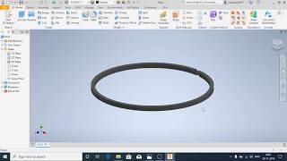 Autodesk Inventor-2020 Engine Piston Ring