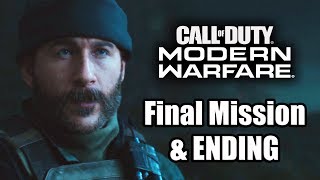 CALL OF DUTY: MODERN WARFARE (2019) Final Mission (Into the Furnace) & ENDING Gameplay PS4 PRO