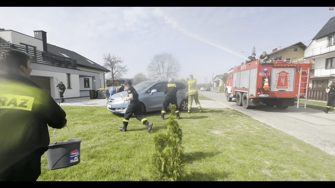 Lany Poniedziałek z OSP Nowa Brzeźnica!!! *MOKRO*