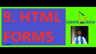 Web Designing Tutorial: #9 - HTML Forms