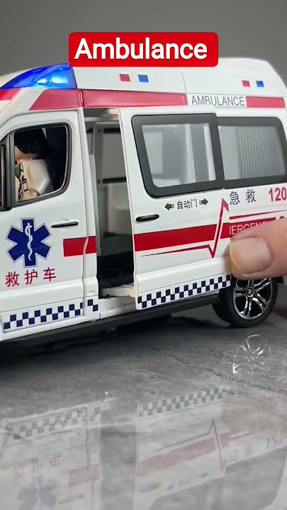Chinese ambulance van for emergency model #diecast #viral #trending #ytshorts #cars #ambulance