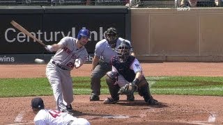 NYM@MIN: Murphy belts a two-out RBI single