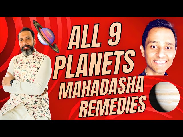 Master Episode: Crucial Remedies for all Mahadashas of 9 planets with Shri Shri NAVNEET CHITKARA Ji class=