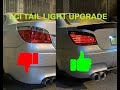 Sleek Upgrade: Smoked LCI Tail Lights for my BMW M5 E60