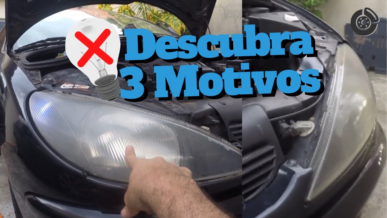 Faróis do Peugeot 206 NÃO ACENDEM 💡❌