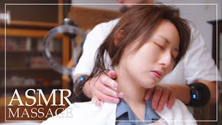 【ASMR】Счастливые часы, проведенные в Yamaguchi Barber_Massage