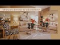 Ideas para decorar tu sala con flores | Tendencias 2021