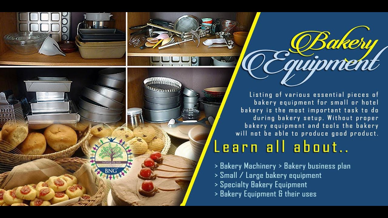 Equipment used in Bakery BNG Hotel Management Institute YouTube