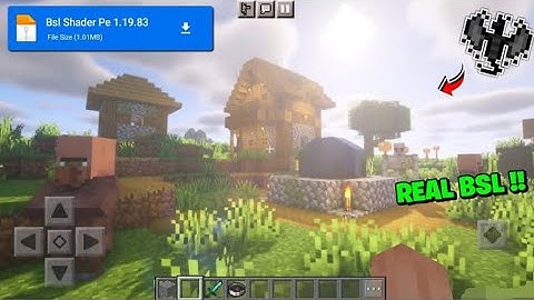 Bsl Shader Minecraft Pe 1.19.83 / 1.20+ 😱 | Render Dragon [ 100 % Working ] | MAP AND ADD-ON WORKER